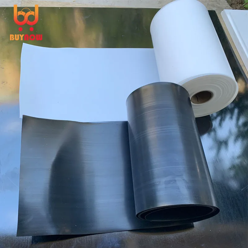 White Black PTFE Film High Strength Temperature PTFE Sheet Thickness 0.05/0.1/0.2/0.3/0.4/0.5/1/2/3mm*300*500MM PTFE Sheets