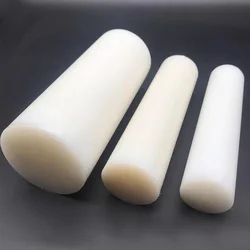 PA6 Nylon Round Rod White Natural Round Bar Billet Plastic Engineer