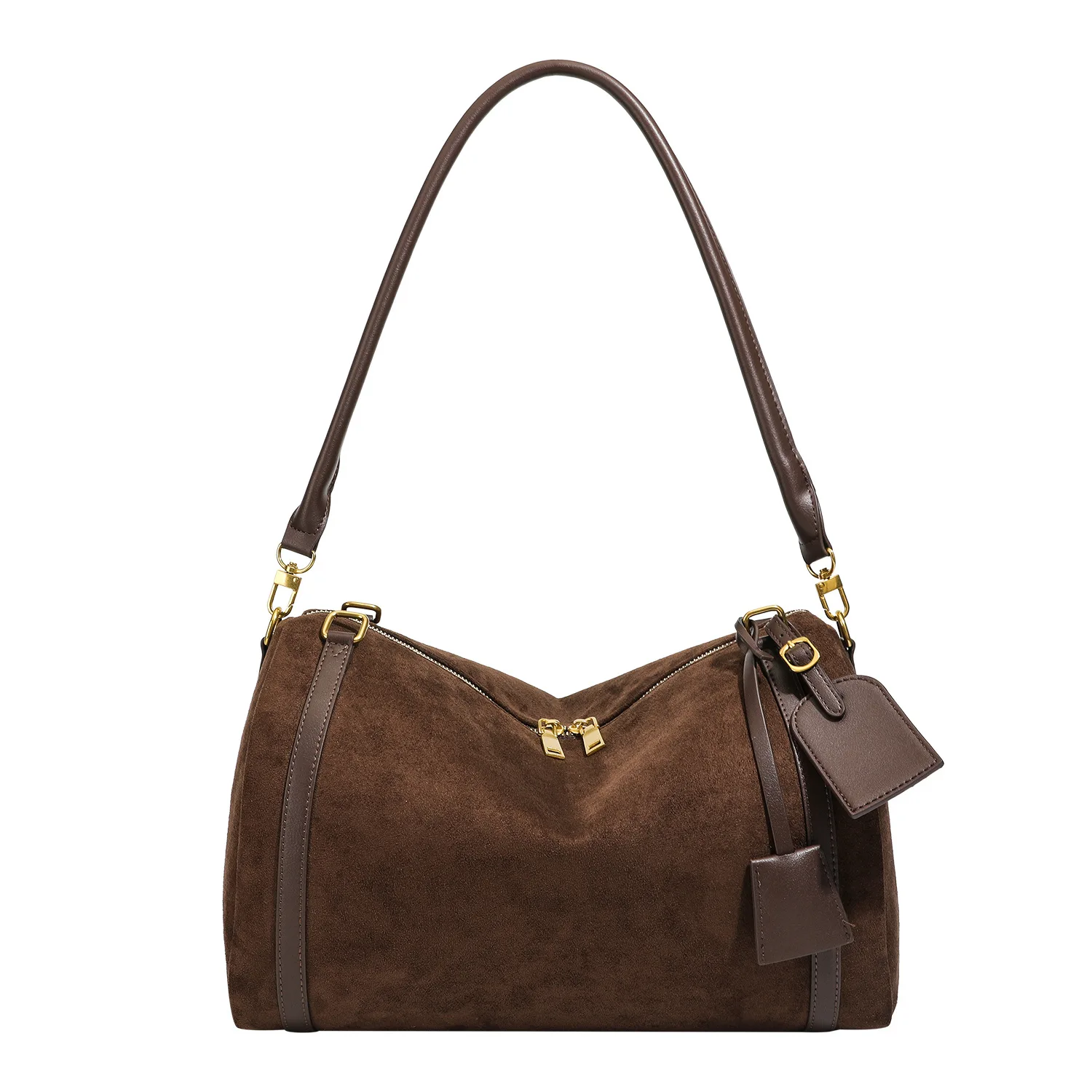 

Diaper Bag Minimalist Simple Casual Business Leather Crossbody Handbag Women High-End Elegant Classic Vintage Retro