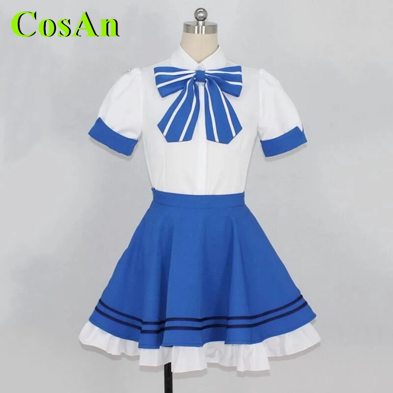 

CosAn Anime Is the Order A Rabbit Kafuu Chino Cosplay Costume Cute Maid Uniform Gown Activity Party Role Play Clothing Girl