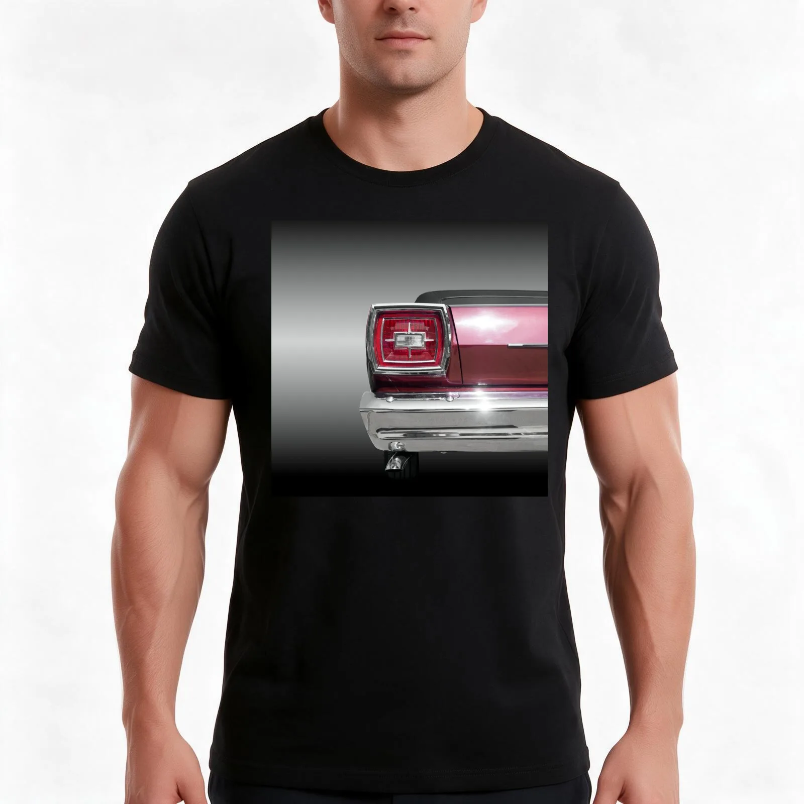 US American classic car 1966 galaxie 500 convertible T-Shirt Summer Casual Cotton Tee Oversized Streetwear Tops 100% Cotton