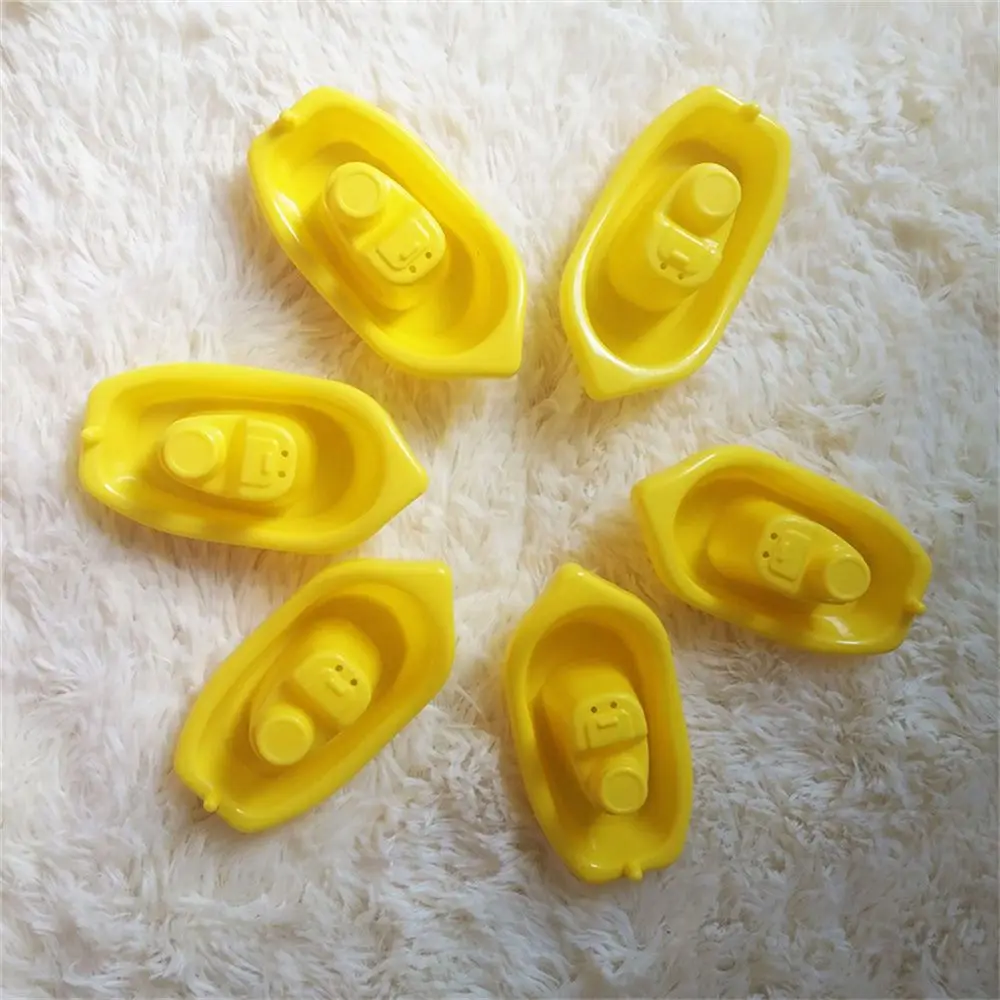 Bañera para niños, 4 Uds., barcos imaginativos de agua para baño, juego divertido para el hogar, barcos flotantes, juguetes de baño, regalo para bebé