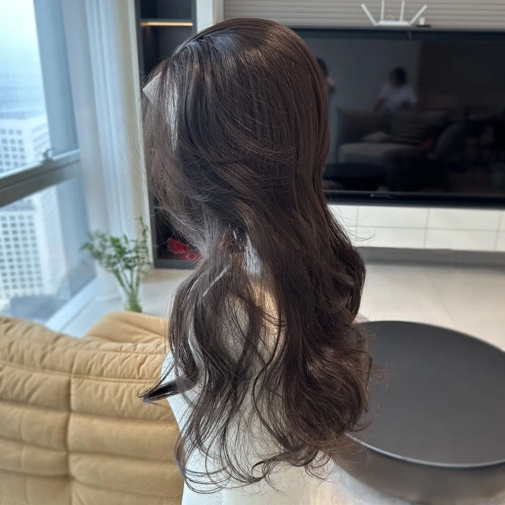 Ashely شعر مستعار أسود 26 بوصة طويل الجسم متموج خصلات الشعر المستعار للنساء موضة الاصطناعية الدانتيل شعر مستعار أمامي جودة عالية 13*4 الدانتيل شعر مستعار أمامي