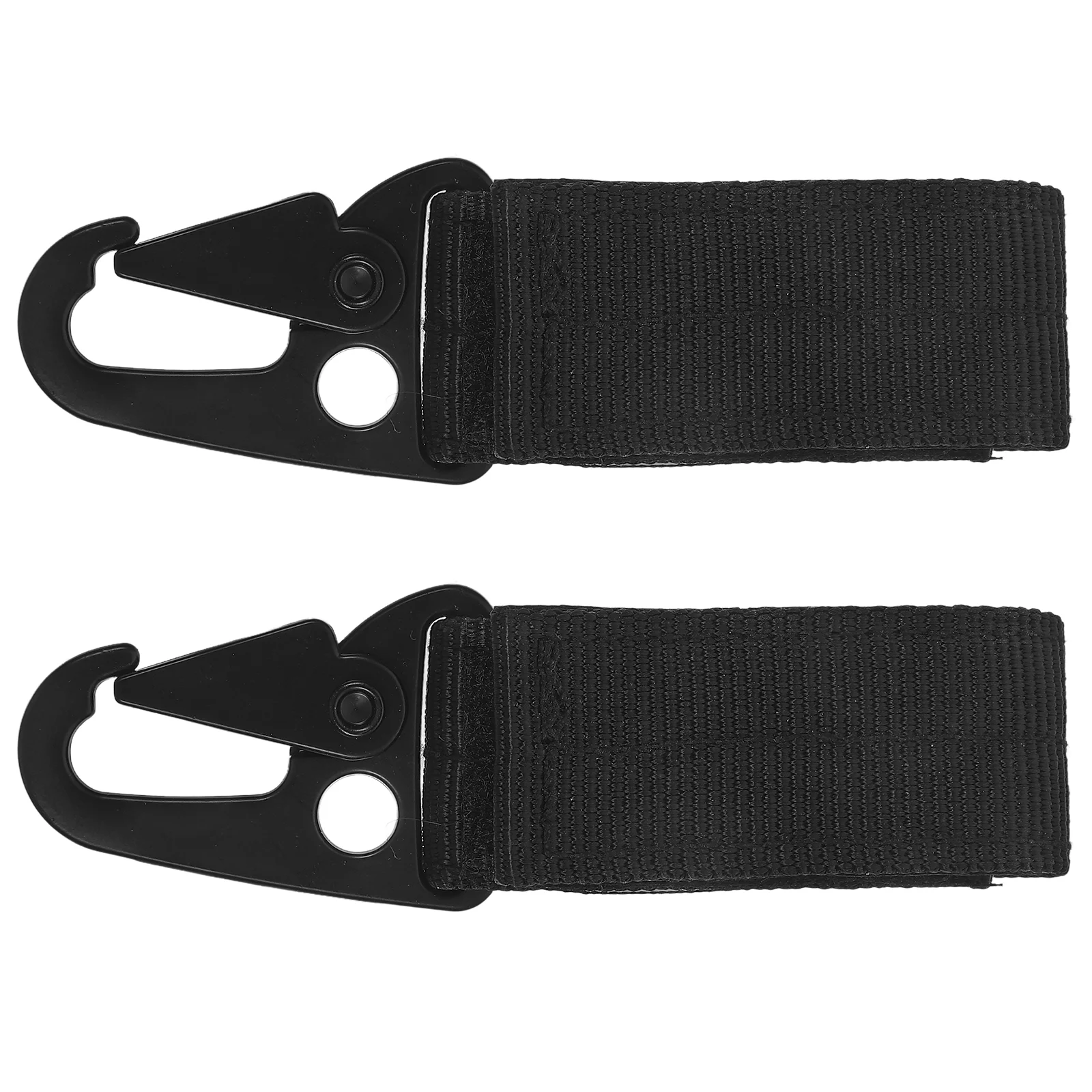 

2 Pcs Outdoor Hanging Buckle Survival Keychain Carabiner Heavy Duty Hooks