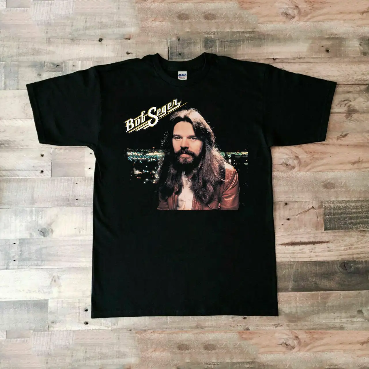 Bob Seger Stranger in Town Black T Shirt SweaT s Size S 4XL Adult High Quality Best