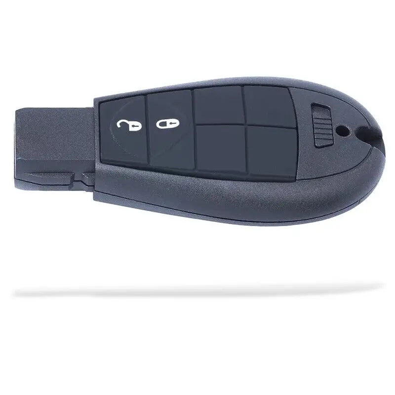 KEYECU 2/3/4/5 Button Remote Key Shell Case for Chrysler Voyager RT Models 2008 - 2014 , Jeep Cherokee Sport KL 2014 - 2019