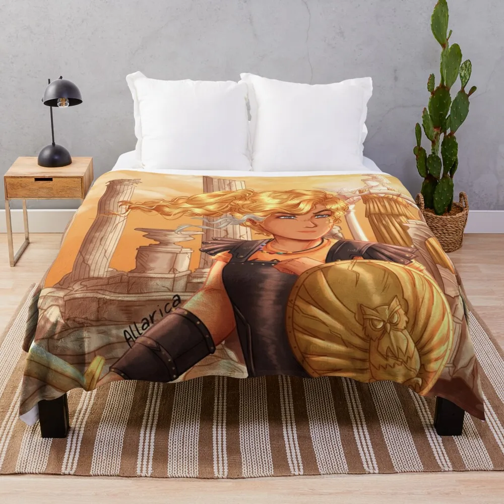 Annabeth Chase Gold Throw Blanket Stuffeds Beach Fashion Sofas Bed Fashionable Blankets