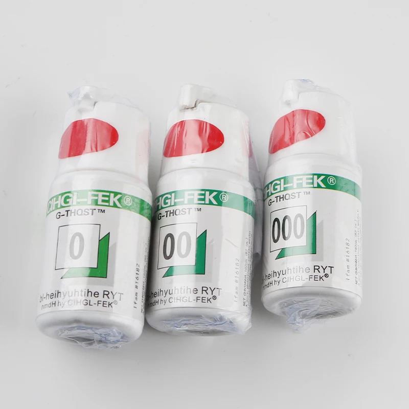 TJDent Disposable Cotton Line Dental Thread Gingival Retraction Cord Knitted Dentistry Material Consumables Tool Size 0 00 000