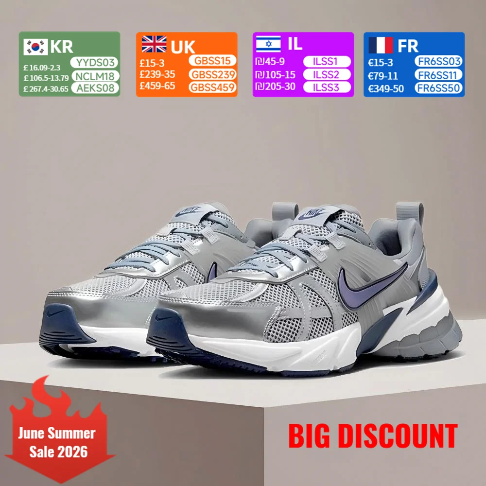 

Nike V2K RUN Men's Fashionable Versatile Slip-Resistant Durable Cushioned Comfortable Sports Casual Shoes HJ4497-002