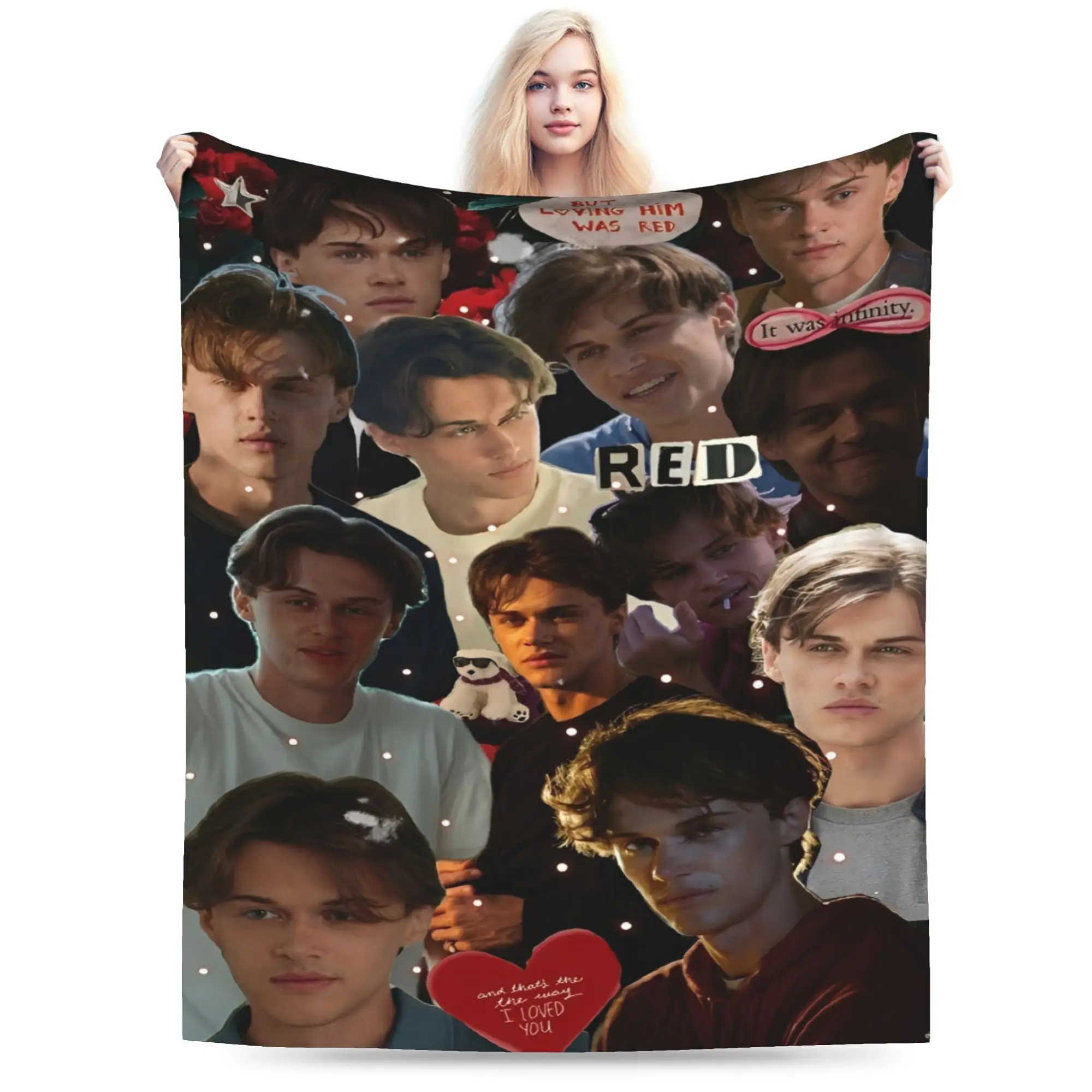Conrad Fisher Blanket Travel Flannel Bedding Throws For Bedroom Warm Customized Quality Bedspread Gift