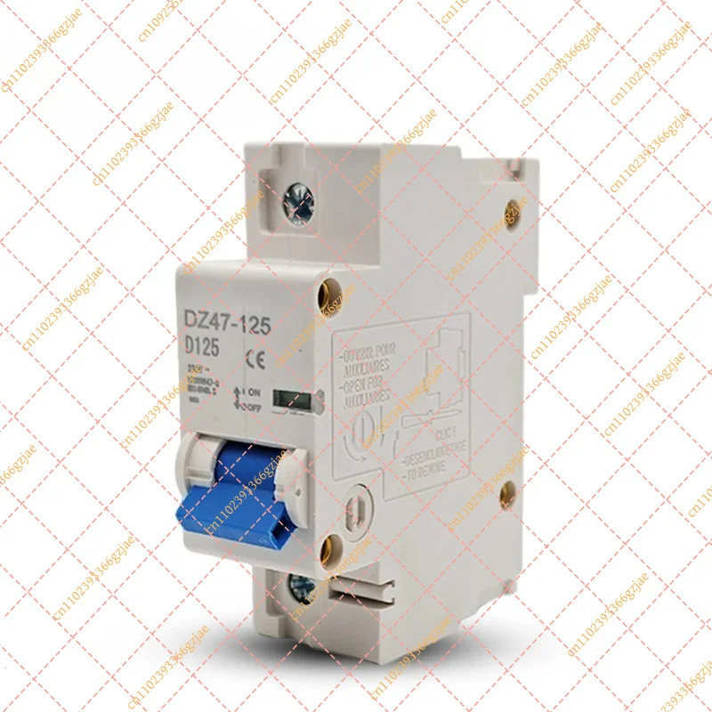DZ47-125 C45 Mini Circuit Breaker 1P 80A 100A 125A 230V AC Single Pole ON-OFF Disconnect Switch, Replacement Part