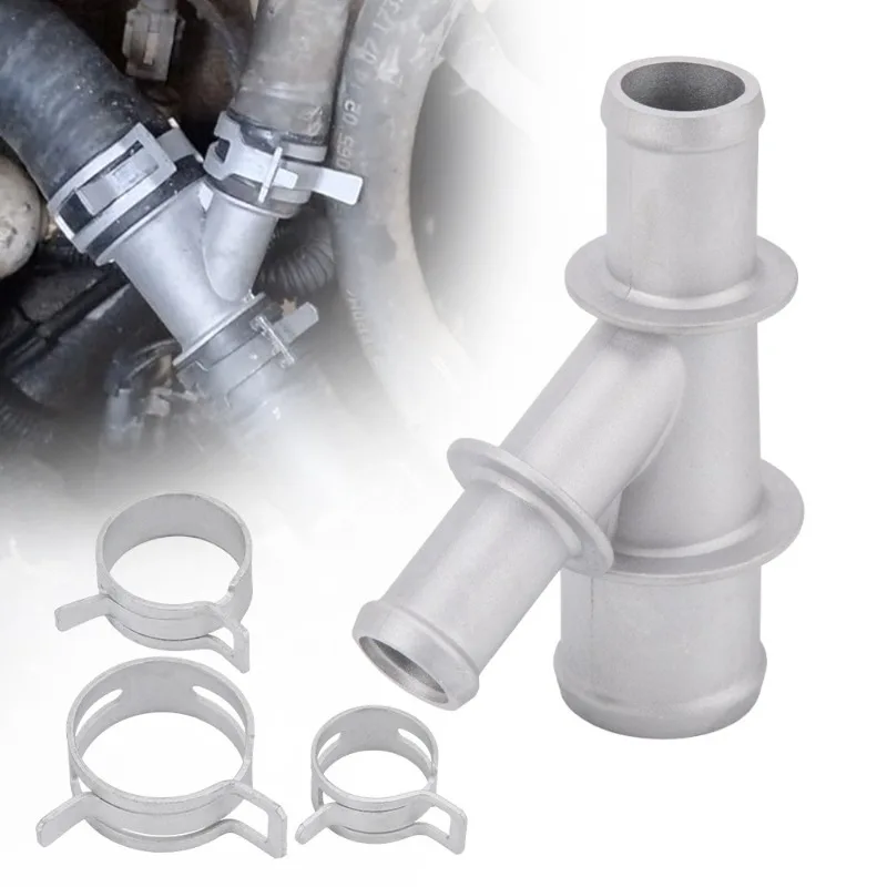 47157 Aluminum Coolant Y Hose Fittings for Chevrolet, Cadillac 15834773