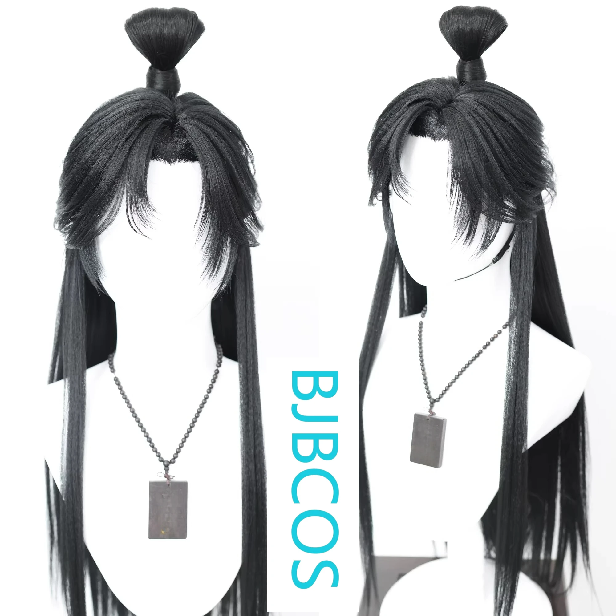 

[Styled Wig]The husky and his white cat shizun Ta Xian Jun Ancient Style Versatile Patch COS Shaped Wig Set
