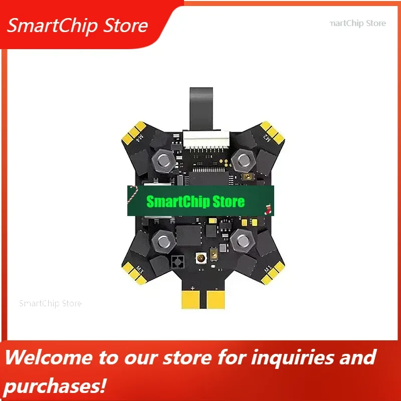 Nuevo Stack Borg 5S RX Original con Controlador de Vuelo Borg 5S RX FC / ESC Borg 60R para Piezas de Carreras FPV / Piezas de Drones