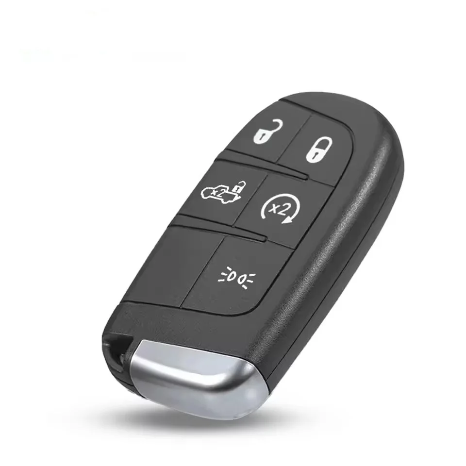 KEYECU 5 Buttons M3N-40821302 Smart Remote Car Key 433MHz ASK 4A Chip For Fiat 500 500L 500X 2015 2016 2017 2018 2019 2020 2021