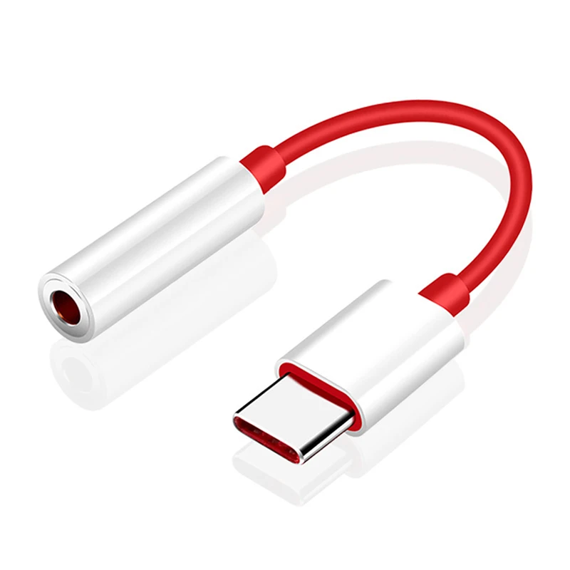 Type C to 3.5mm Headphone Jack Adapter Audio Aux Cable Essential Phone Accessories Earphone Jack Converter