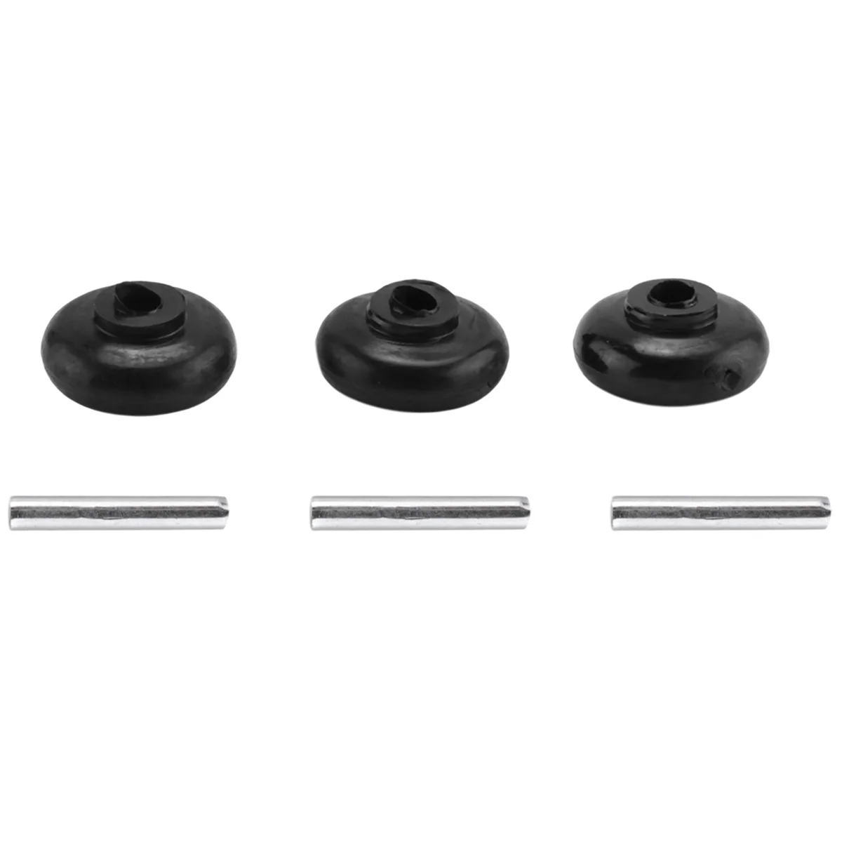 On sale 3x Axles and Rollers Motorized Heads Small Shaft Wheels for Dyson Vacuum Cleaner Powerheads Replacement