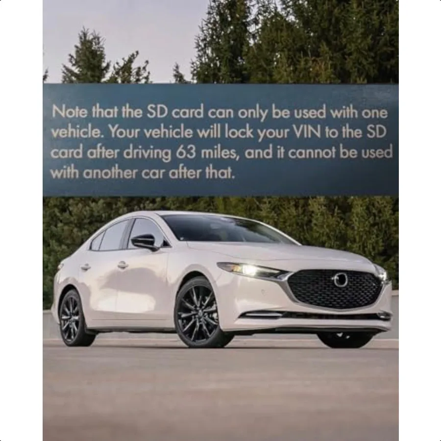 GPS Navigation SD Card Fits 2024 2025 CX90 CX5 Maps USA Canada Mexico