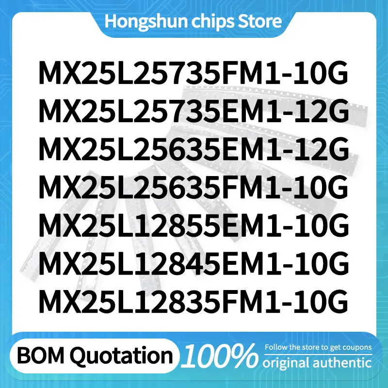 

MX25L12845EMI MX25L12855EMI MX25L25635FMI MX25L25635EMI MX25L25735EMI MX25L25735FMI-10G 12G MX25L12835FMI Standard version