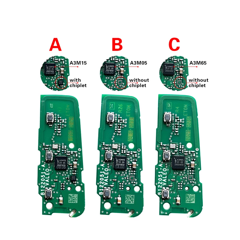 CN009047 Original 3 Button Key For P-eugeot 5008 508 2020 C-itroen For Opel Smart PCB IM3A HITAG AES NCF29A1 434MHz Keyless Go