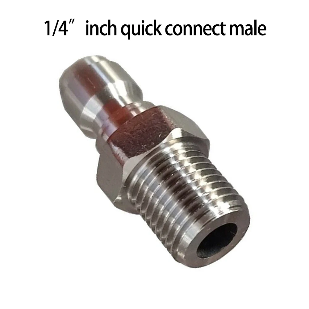 

Adapter Male Fittings Quick Connection 1/4\\\\\\\\\\\\\\\" Inch Adaptor Male Fitting Pressure Washer Quick Connect Spare Parts