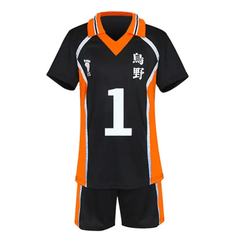 Anime Haikyuu Karasuno High School Volleyball Club Cosplay Costume Hinata Shyouyou Kageyama Tobio Sportswear Jerseys Uniform