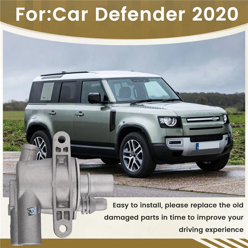 

Aluminum Alloy Oil Coolant Liquid Separator LR093489 JDE38626 For Land Rover Range Rover For Jaguar