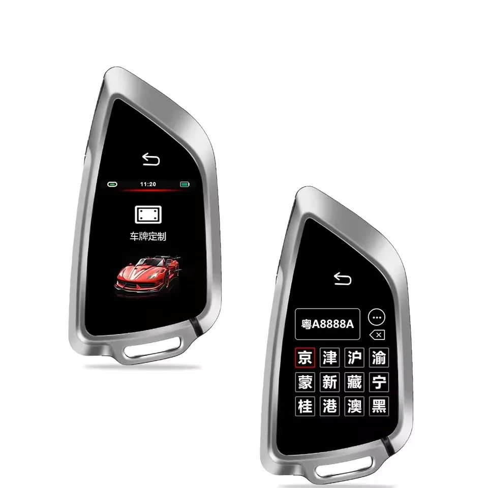 

Новый DF-02 Smart LCD автомобильный ключ лезвие механический чип высокого качества интеллектуальная разблокировка подходит для различных моделей для B-MW Auto