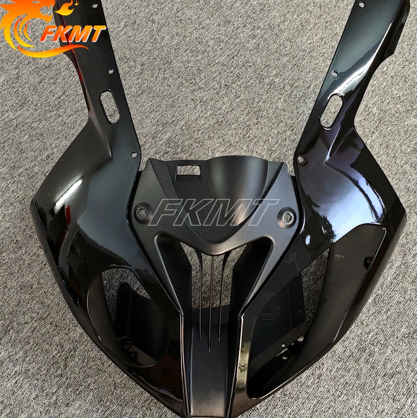 New ABS Fairing Kit - Motorcycle Front Upper Fairing Headlight Cowl Nose Panlel Fit For BMW S1000RR S1000 RR New ABS