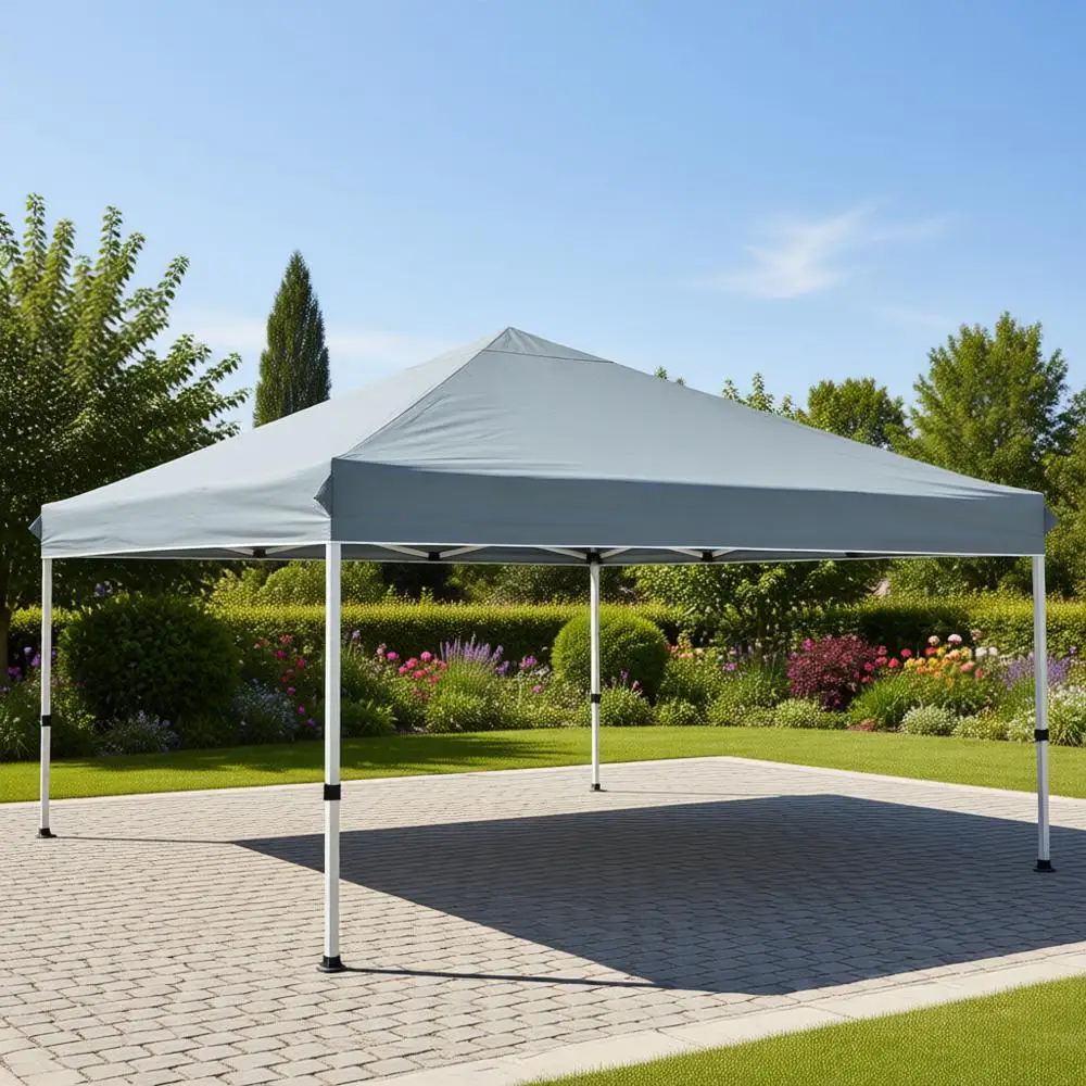 

Серая сверхпрочная ткань 150D с полиуретановым покрытием для замены верхней части конструкций 12x12 футов