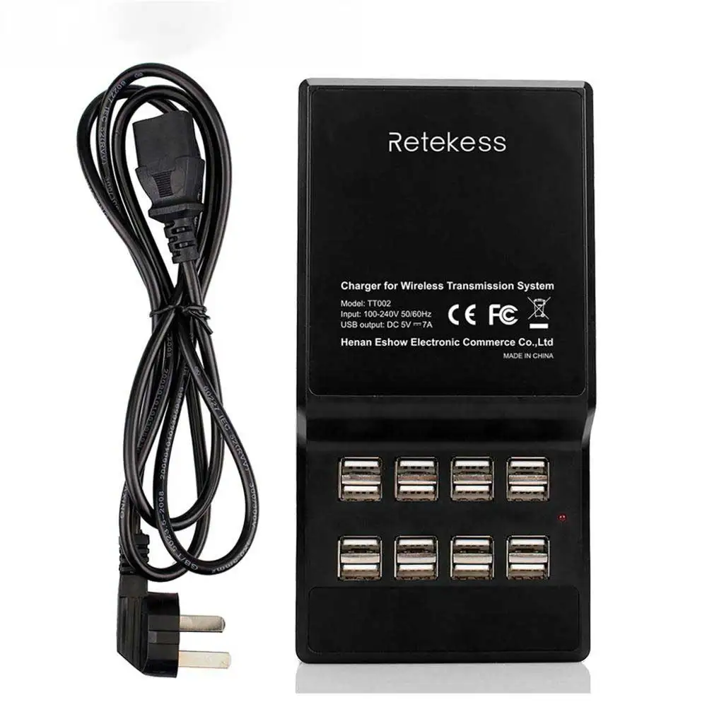 Retekess tt125 Drahtloses Tour Guide Headset System, Audio-Dolmetschersystem, Drahtloses Audiosystem, Flüster Tour Guide System, Kirchendolmetschersystem für Führungen, Bildungs- und Schulungssystem für Werksbesuche – Detail 19