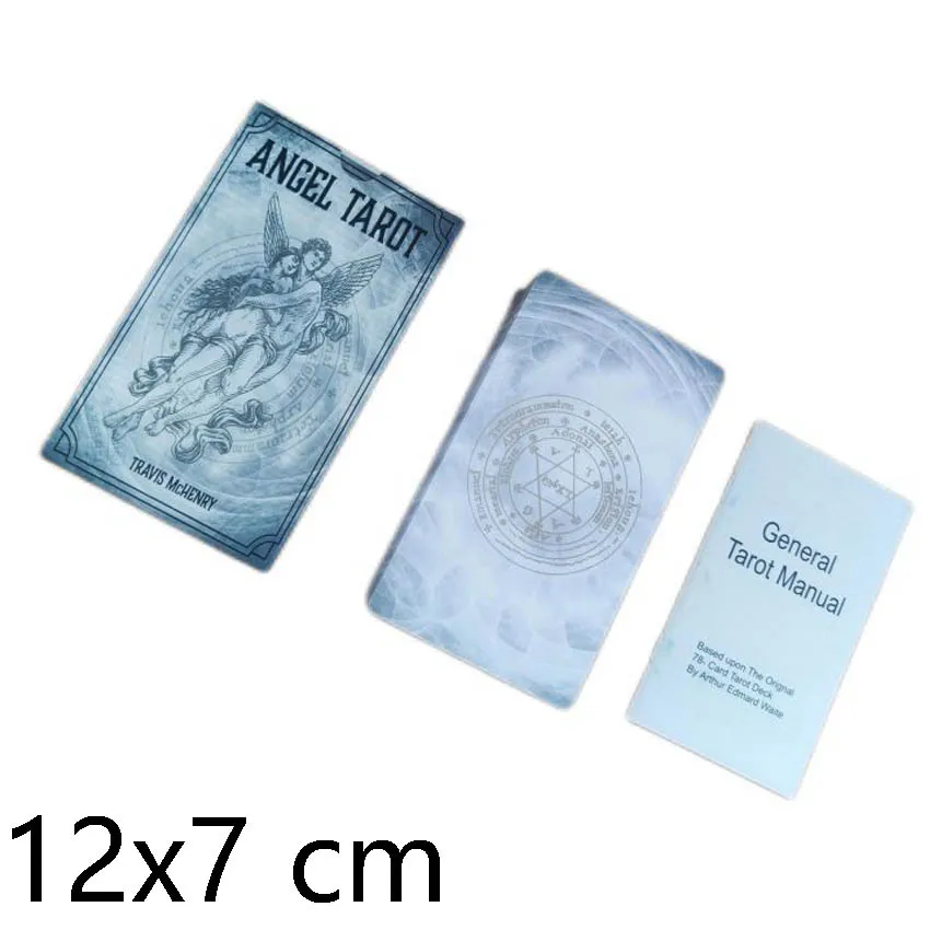 

12x7 cm Angel Tarot Deck Paper Manual Card Games