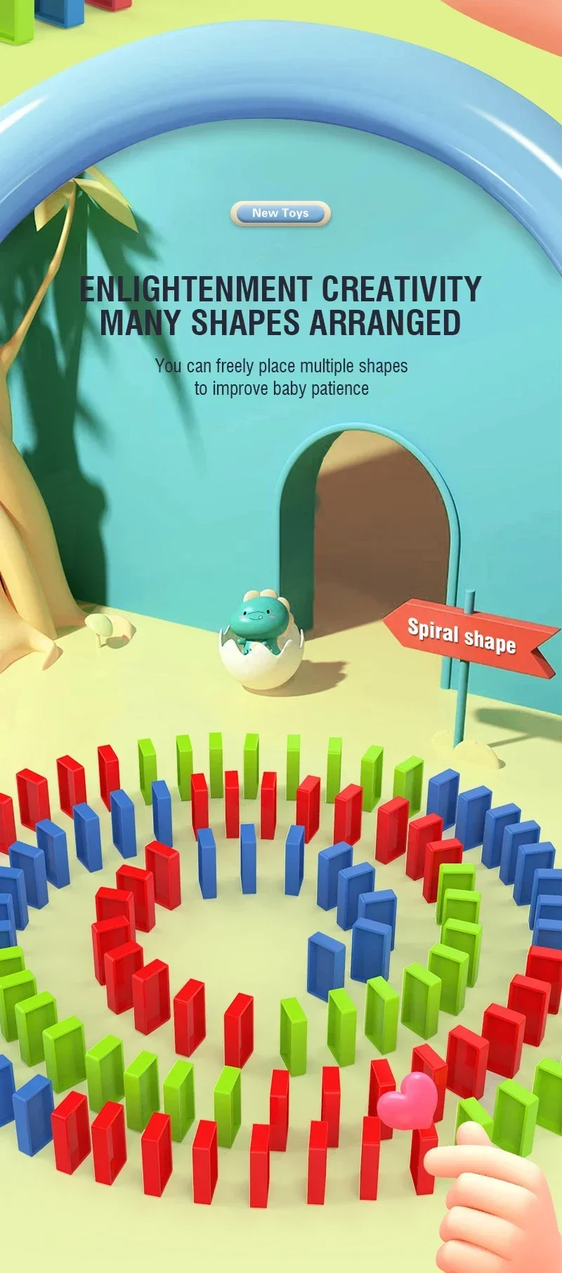 Domino elettrico Treno Posa automatica Domino Blocco di mattoni con suono Luce Puzzle Gioco Giocattolo educativo Regali di Natale per bambini