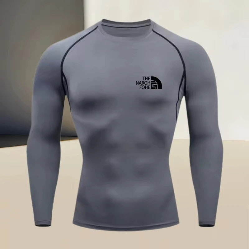 camisa-masculina-de-gola-redonda-e-manga-comprida-ajustada-ao-corpo-ideal-para-musculacao-e-exercicios-esportivos