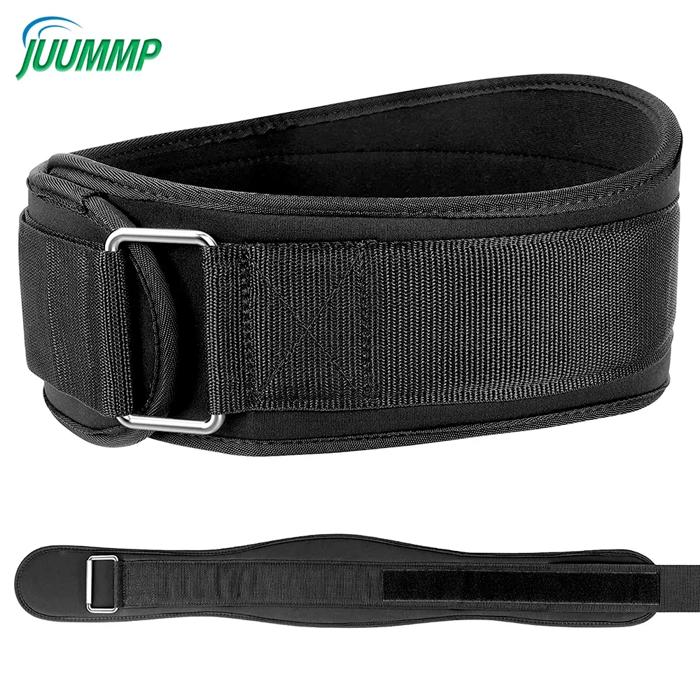 Weight Lifting Belt - Great for Squats, Clean, Lunges, Deadlift, Thrusters - Men and Women - Firm & Comfortable Lumbar Support