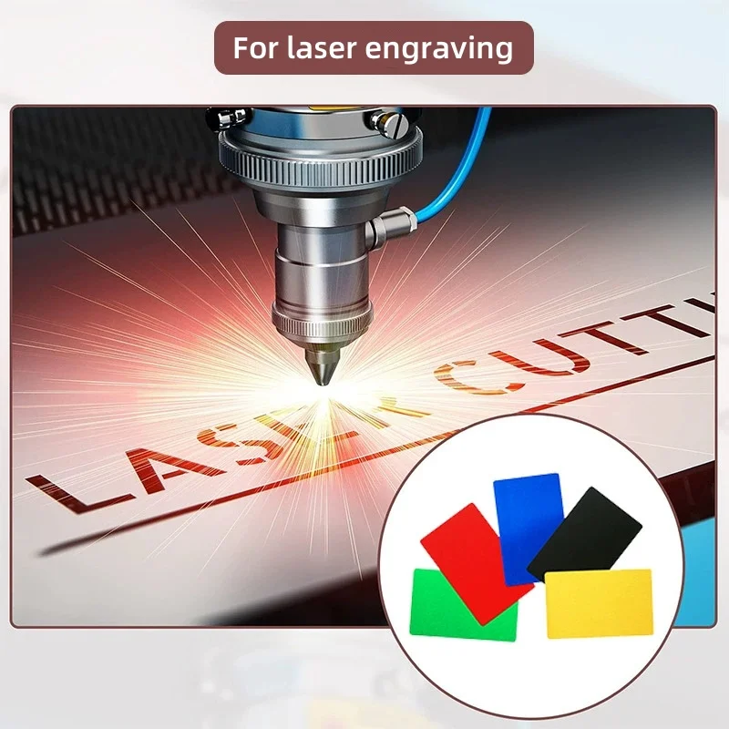 86x54x0.21mm blanco aluminium plaat lasergravure markering metalen kaarten voor doe-het-zelf visitekaartje, lidmaatschapslabel, feestuitnodiging