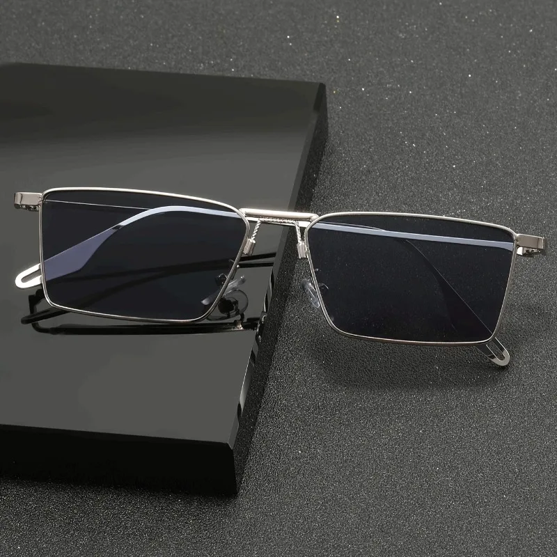 Einfache, modische, trendige Herrenbrille im europäischen und amerikanischen Retro-Hongkong-Trendstil, geeignet für Männer und Frauen