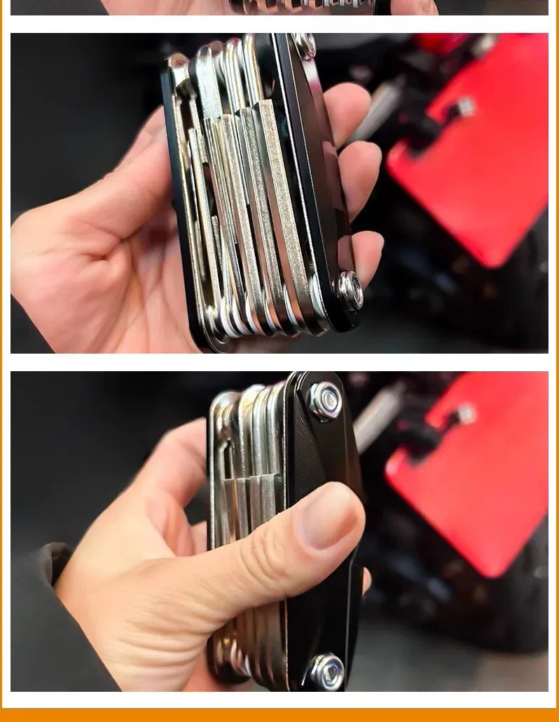 For Multi-purpose Motorcycle Maintenance Tool Hardened Steel Hex Screwdriver Wear Resistant Long Service Life Fittings