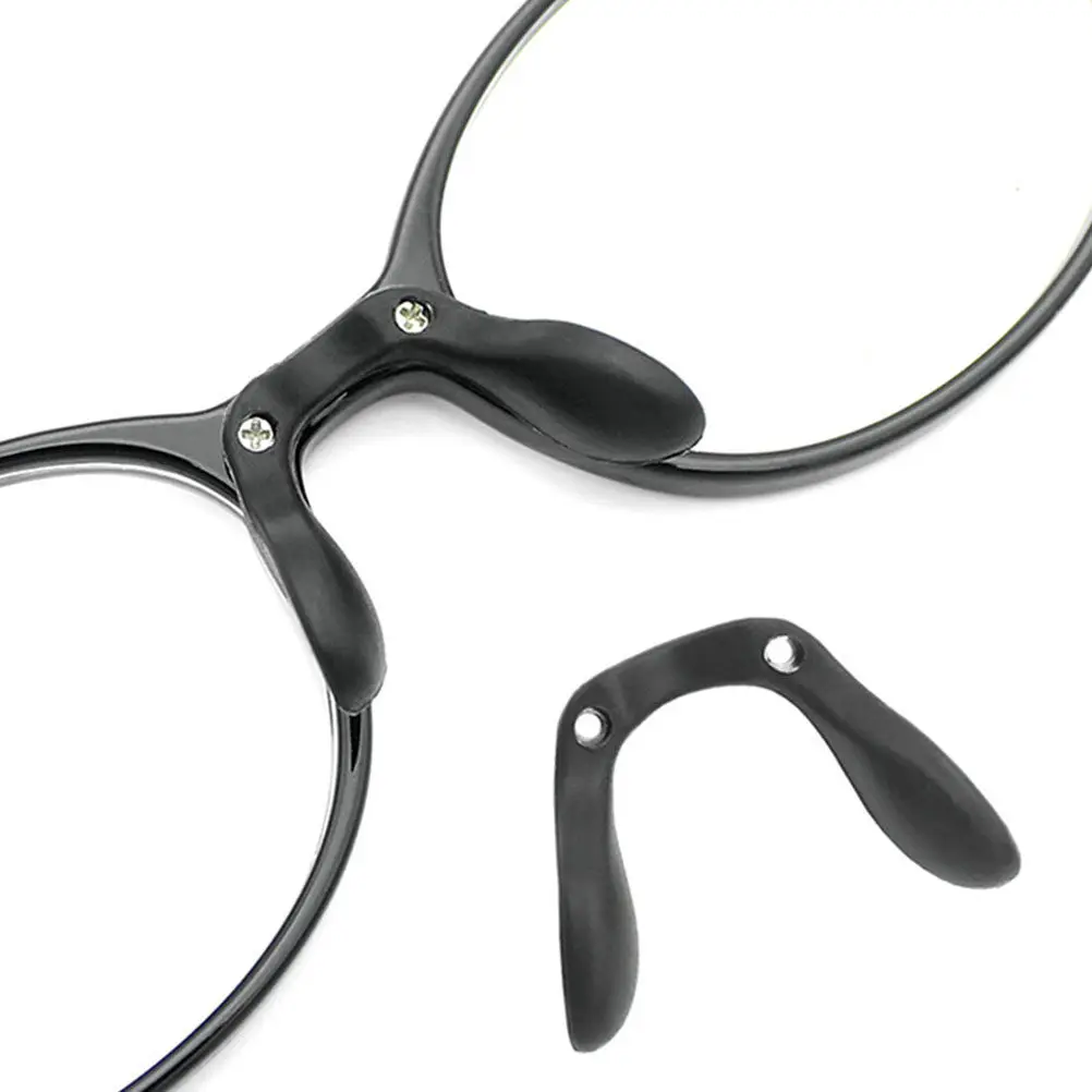 

Комплект из 4 накладок на нос для очков: удобные, нескользящие, с поддержкой для пластиковых оправ, легкие, для езды на велосипеде