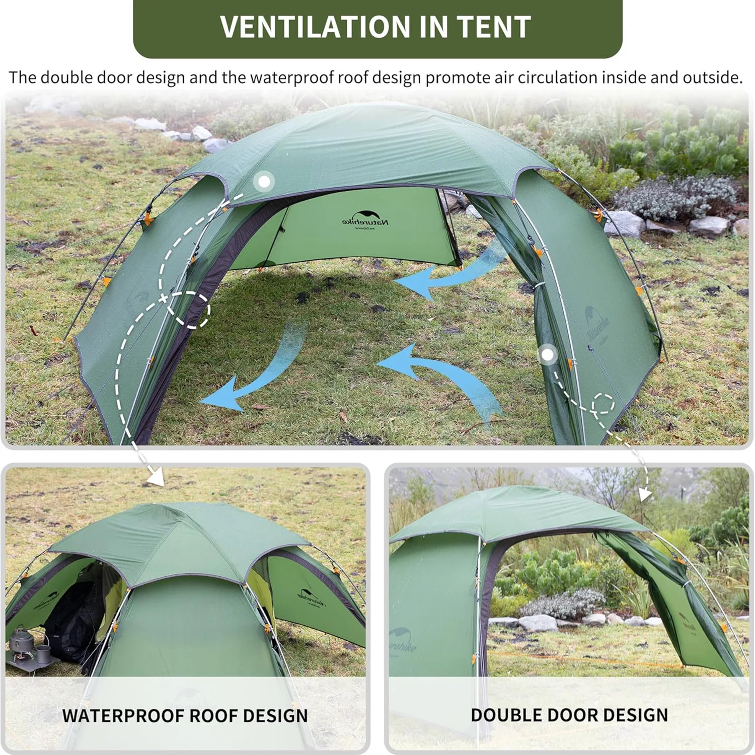 Naturehike Cloud Peak 2-tent U - Ultralight Ground Sheet recensie en prijs