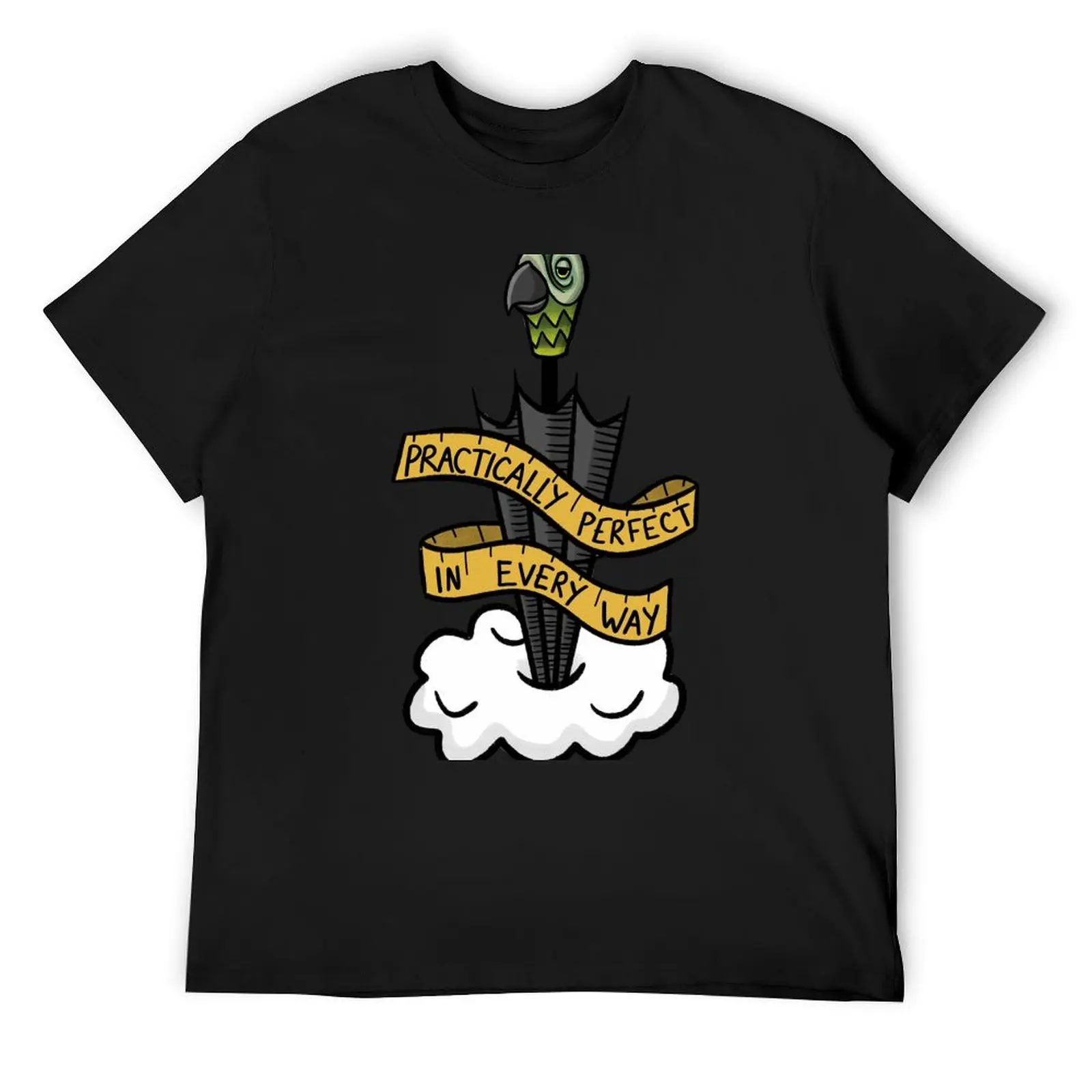 Practically Perfect in Every Way T-Shirt anime t shirts anime tshirt anime stuff vintage graphic tee shirts men