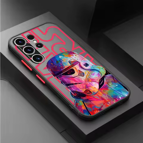 Disney Cool Star Wars Phone Case for Samsung Galaxy S24 Ultra S23 Ultra S20 S23 FE S22 S20 Plus S21 Luxury Cover