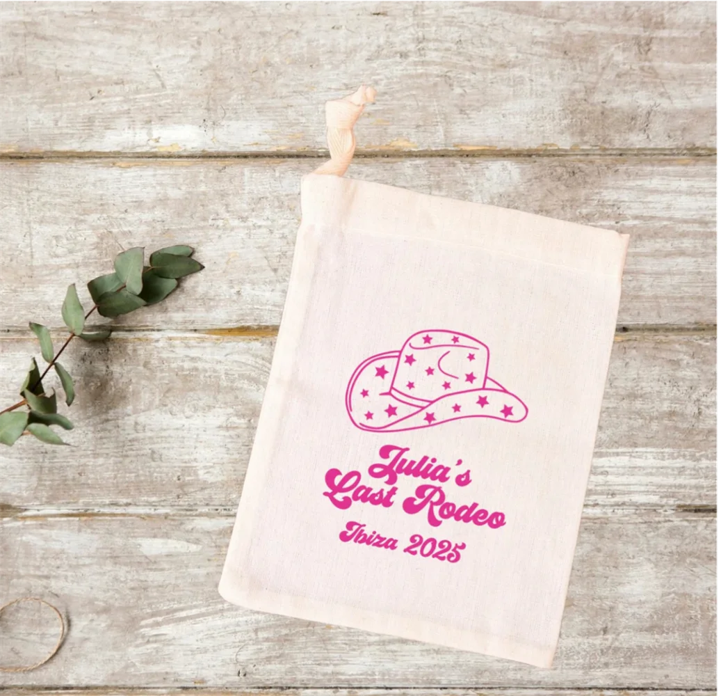 

Last Rodeo Bags, Hangover Kit Bag, Hangover Recovery Kit Bags, Bachelorette Party Favour Bags, Hen Party Bags, Personalised Bags