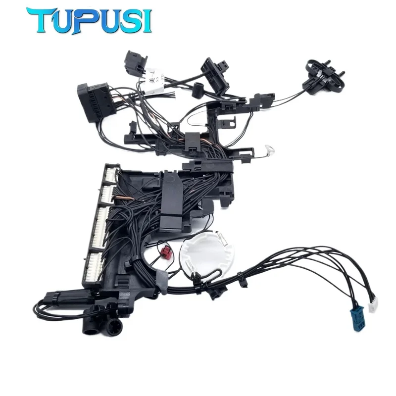HID العلوي الأسلاك الداخلية قابس كوابل مجمع الأسلاك لسيارات BMW 5 Series F10 F18 2014-2017 تسخير الجمعية مع AFS أو غير AFS #6