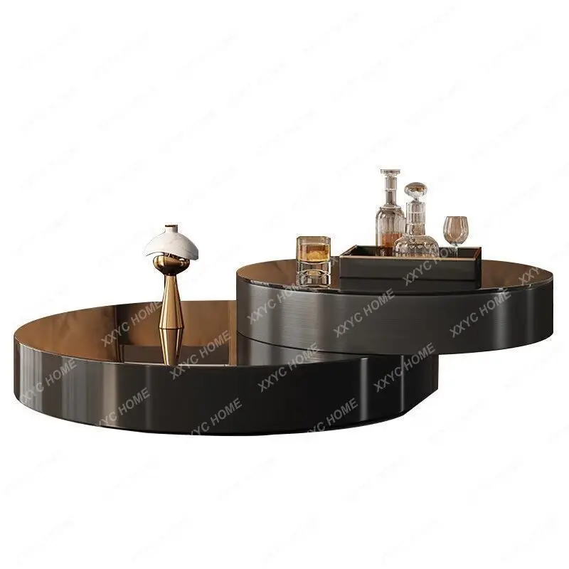 

Light luxury modern simple living room home minimalist coffee table