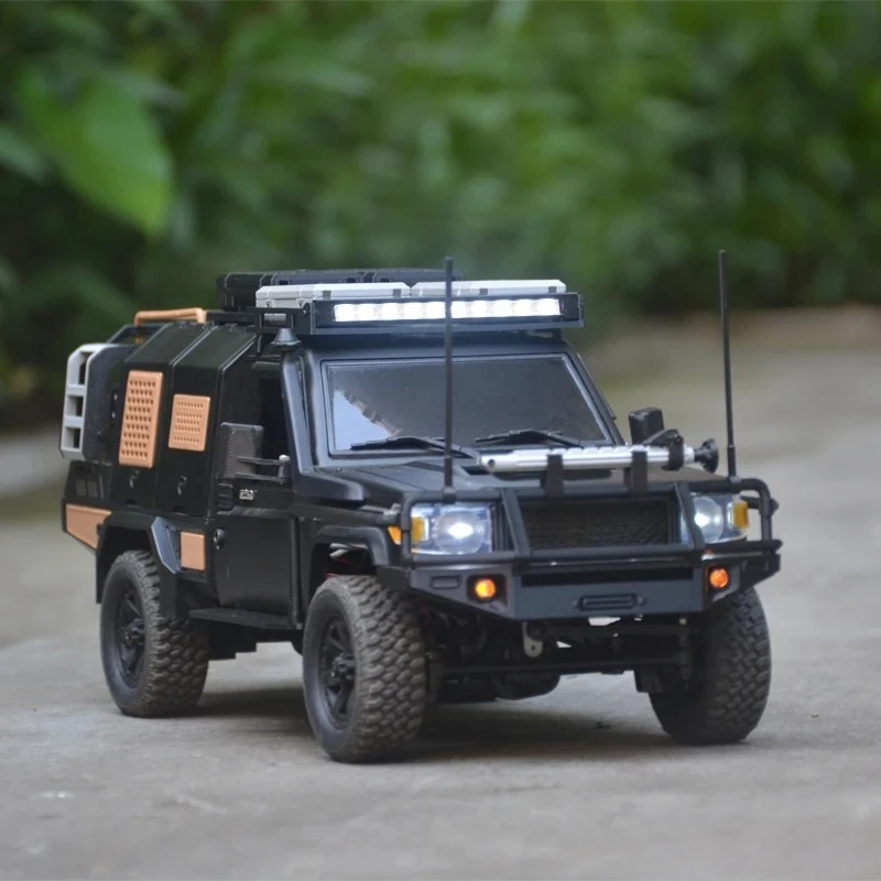 MN82 Scala a scatola laterale Set serbatoio acqua Accessori decorativi per 1/12 MN82 MN82S LC79 Accessori auto telecomandati