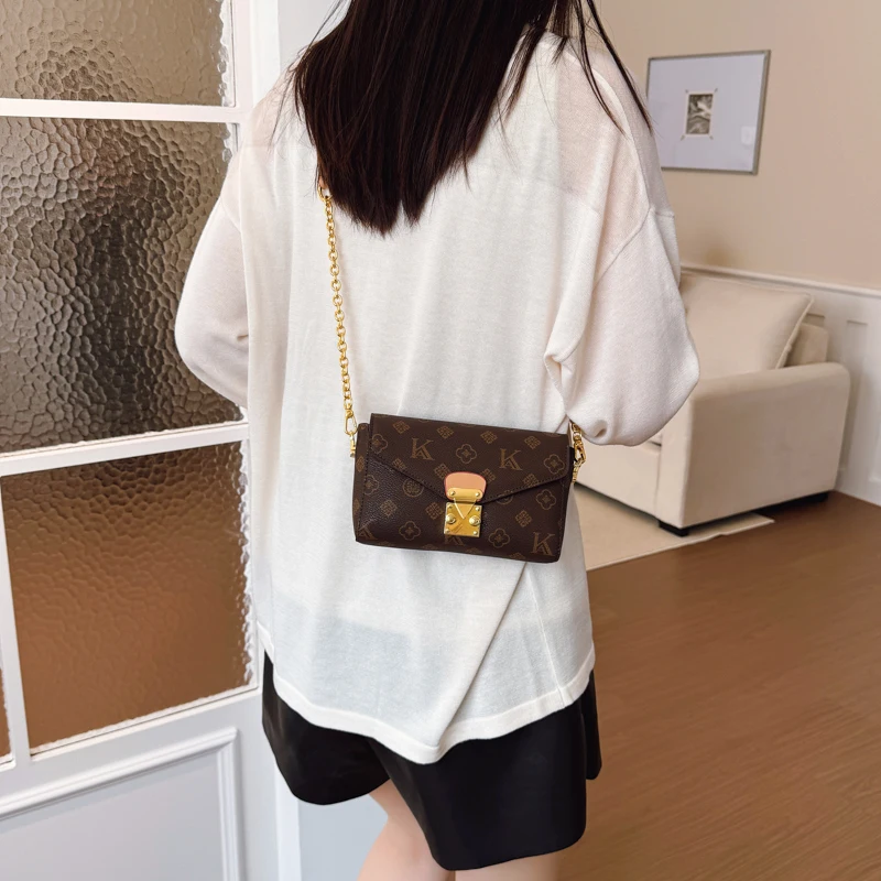 

Ladies Shoulder Bag In Premium Leather, Fashionable Handbag Elegant Classic Messenger By Famous Designer Brand