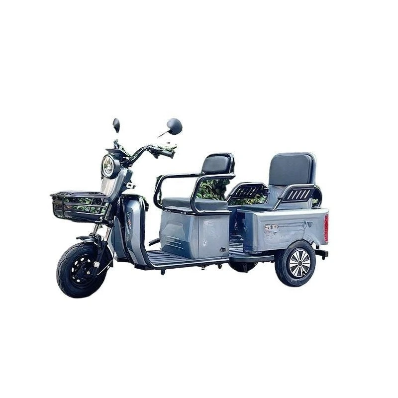 Electric tricycle household small electric battery car the elderly scooter pulling goods