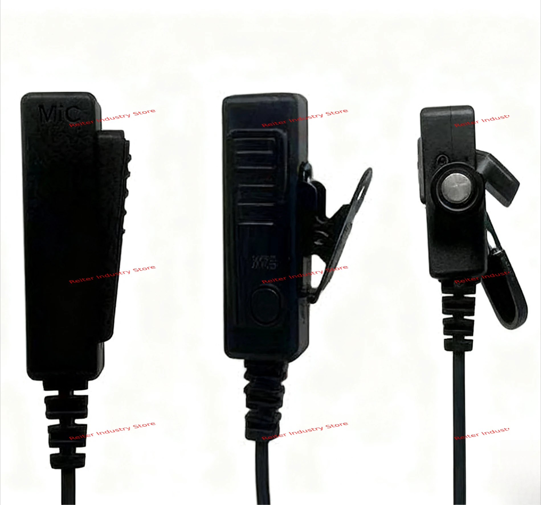 1Pcs Air Tube Earpiece Microphone PTT Headset For DP3400 DP3601 DP4401 DP4601e DP4800 DP4801e DGP4150 Walkie Talkie Accessories