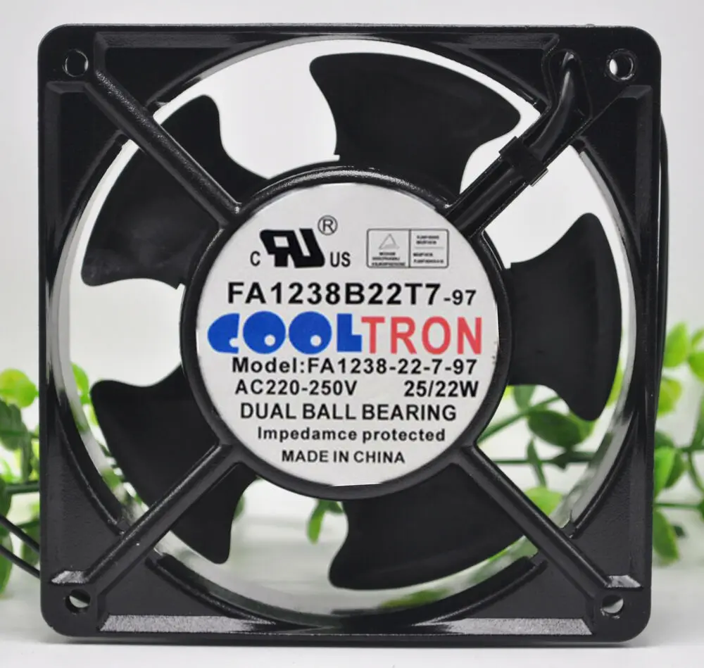 COOLTRON FA1238B22T7-97 120*120*38MM 12038 220V 25/22W 120mm AC cooling fan